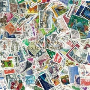 France - Collection de 200 timbres différents Oblitérés