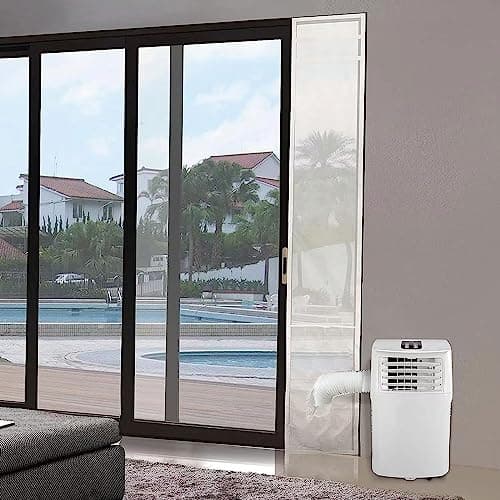 HOOMEE Joint de Portes Coulissantes pour Climatiseur Mobile et Sèche-Linge - Fonctionne avec Toutes Les Unités de Climatisation Mobiles (35x232 CM)