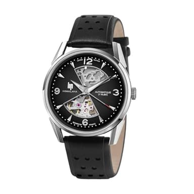 Lip Montre Himalaya 40 mm Sablier - Squelette Automatique - Noire