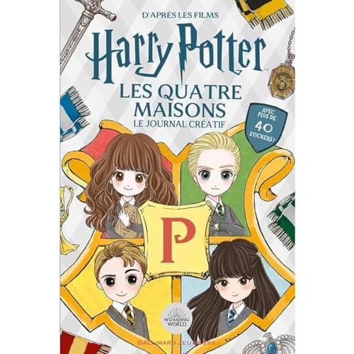 Harry Potter - Les 4 Maisons. Le journal créatif