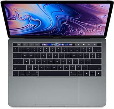 2017 Apple MacBook Pro Touch Bar with Intel 3.1 GHz Core i5 (13-inch, 8GB RAM, 512GB SSD Storage, Azerty France/Belgium) - Space Gray (Reconditionné)