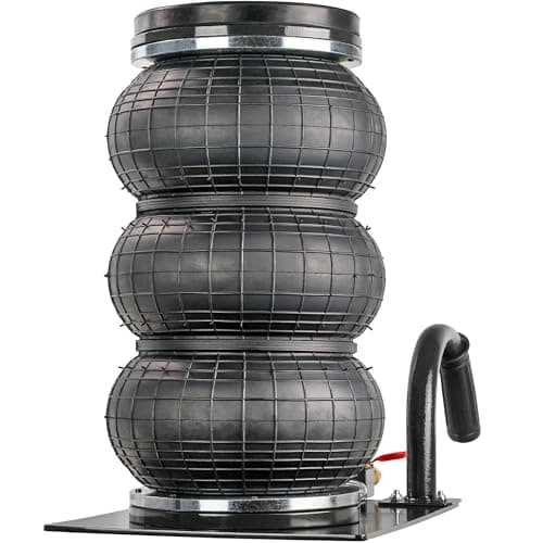 STIX Automotive Equipment Voiture Cric pneumatique - 4T APK-4000 - Air Jack 4 tonnes Cric de Levage - réglage de la Hauteur 150-400mm