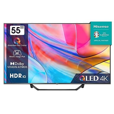HISENSE 55A7K Téléviseur QLED 55 Pouces UHD 4K Smart TV
