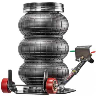 STIX Automotive Equipment Voiture Cric pneumatique - 4T AP-4000 - Air Jack 4 tonnes Cric de Levage - réglage de la Hauteur 150-400mm