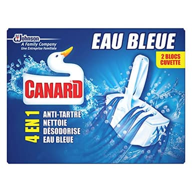 Canard WC 4en1 Bloc Colorant Eau Bleue 2 ct 80 g