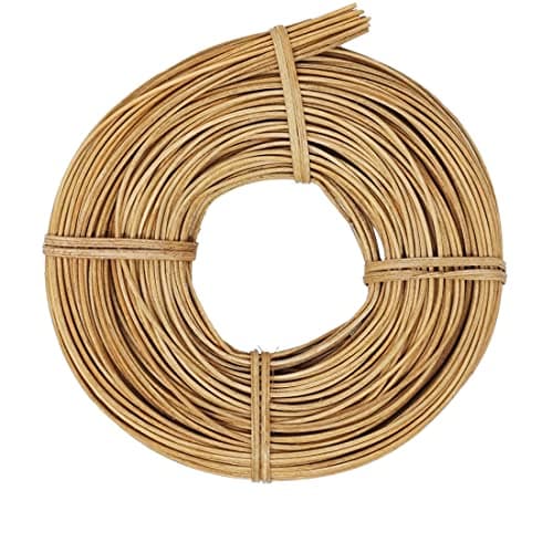 famos Osier tressé 2,25 mm - Plusieurs couleurs au choix (100 g, marron clair)