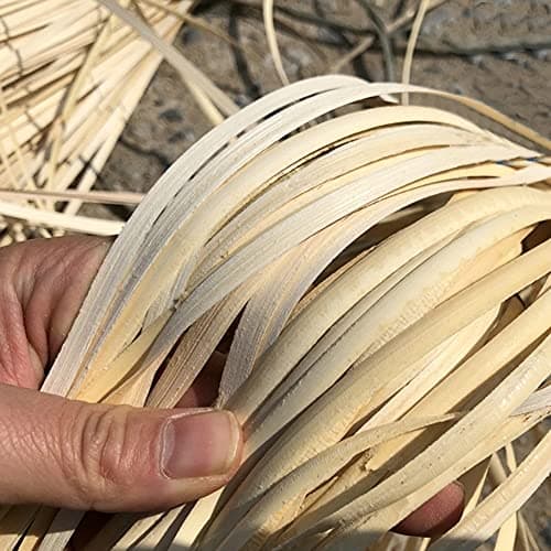 500 g de rotin indonésien naturel écorce de rotin fait à la main pour le bricolage, les meubles, les paniers, les chaises, les tables, les portes (5–6 mm)