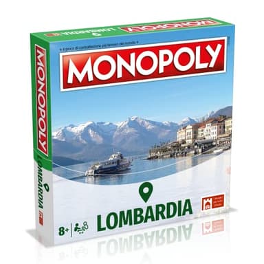 Winning Moves, Italy's most beautiful villages Lombardy edition, Italian edition, family game, from 8 years +