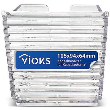 VIOKS Bac de récupération de rechange pour Krups Nespresso MS-0062592 - Accessoire pour machine Nespresso Pixie/Krups Nespresso