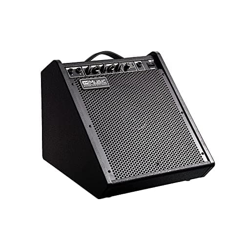 Coolmusic 100W Bluetooth amplificateur de Moniteur Personnel amplificateur de Batterie électrique Haut-Parleur, Clavier et Haut-Parleur de Guitare Acoustique