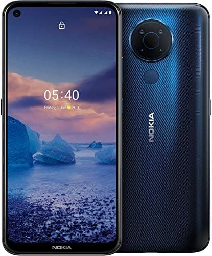 Nokia 5.4 - Smartphone 128GB, 4GB RAM, Dual Sim, Polar Night (Reconditionné)