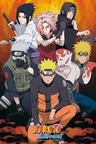 ABYSTYLE - NARUTO SHIPPUDEN - Poster Groupe (91.5 x 61)