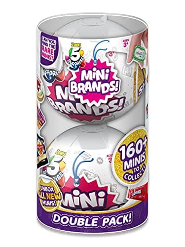 5 Surprise Mini Brands Series 1 Wave Capsule Mystère à Collectionner (Pack de 2)