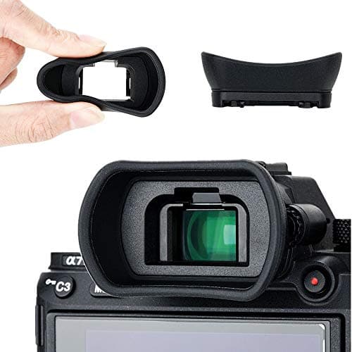 Oeilleton pour Sony Alpha A7 A7 II A7 III A7R A7R II A7R III A7R IV A7S A7S II A9 A9II A58 A99 II Remplace Sony FDA-EP18 FDA-EP16 FDA-EP15