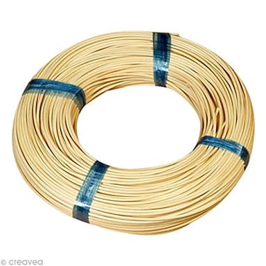 Moelle de rotin naturelle Ø 4 mm - 250g - Graines créatives