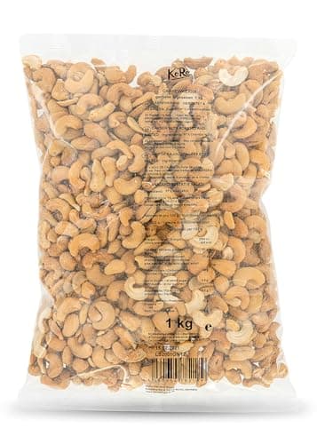 KoRo - Noix de cajou grillées & salées - 1 kg - Noix de cajou croquantes salées