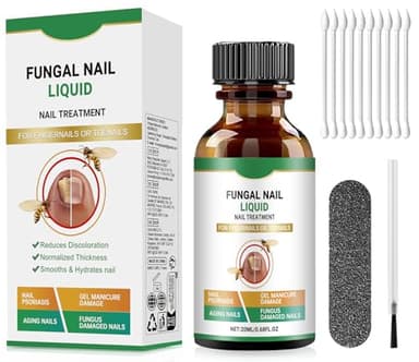 Mycose Ongles Des Pieds: Traitement Mycose Ongle Pied Puissant - Vernis Antifongique pour Ongles Abîmés, Décolorés et Fragiles