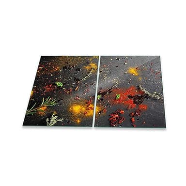 Protection plaque induction 80x52 protege protection plaque cuisson Protection en verre 2x40x52