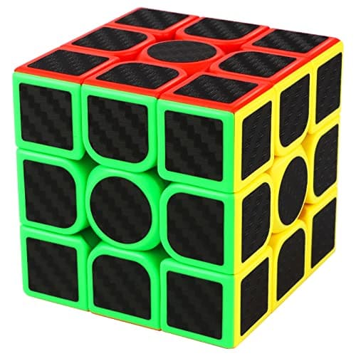 JOPHEK Speed Cube, Cube Magique Cube de Vitesse - Rotation Rapide, Magique Cadeau de Vacances pour Enfants & Adultes (3x3)