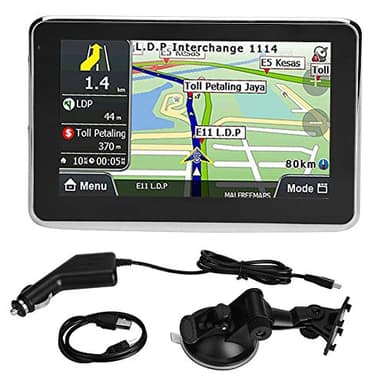 Navigation GPS, système d'écran Tactile GPS Navigator de 5 Pouces pour Voitures universelles avec Carte de l'europe 508, 256 Mo 8 Go MP3 FM