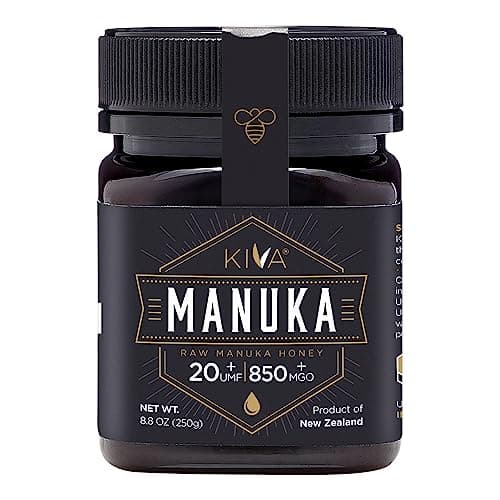 Miel de Manuka Kiva, certifiée UMF 20+ (MGO 850+) - Nouvelle Zélande (250 g)