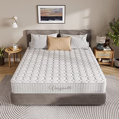 Vesgantti Tight Top Matelas 80x200cm,Épaisseur 24cm,Original Matelas,Technologie Hybrid,Ressorts Ensachés Indépendant en Mousse à Mémoire de Forme,Multicouches Extra Confort 7 Zones,Oeko-tex
