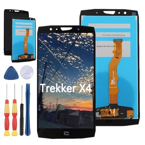 Yuxyiony Écran de remplacement pour Crosscall Trekker X4 LCD Display Repair Screen et accessoires de remplacement