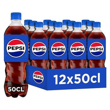 Pepsi Regular Bouteille 50 cl - Lot de 12