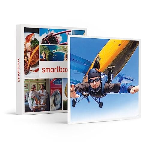 Smartbox - Coffret Cadeau - Saut en Solo à 1100 m avec Un Parachute à Ouverture Automatique - Saut en Solo à 1100 m avec Un Parachute à Ouverture Automatique
