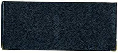 Syl'la Porte Chequier Long en Cuir pour Homme ou Femme Noir