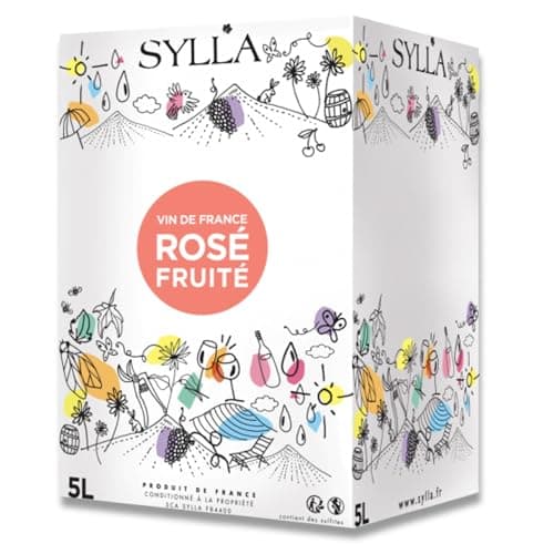 Cubi Rosé Fruité 5L - IGP Med - Sylla