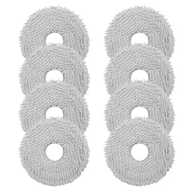 Lingettes pour Dreame L10s Ultra Gen2/X40 Ultra Complete/X50 Ultra Complete/L10s Pro Ultra/L10s Pro Gen 2/L20 Ultra/L10 Ultra,pour Xiaomi X20+/X20 Max/X20 Pro,pour Mova E30 Ultra/P50 Pro Ultra Tampons