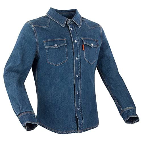 SEGURA, Blouson moto Terence blue, XXXL