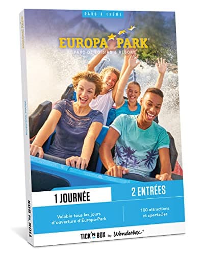 Europa-Park - 1 Jour en Duo - Coffret Cadeau - Ticketbox - Idée Cadeau Divertissement