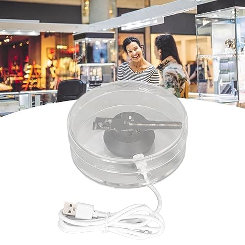 Ventilateur Projecteur Holographique 3D, 3D Hologram LED Fan Projector Ventilateur D'hologramme WiFi 1080P, Ventilateur D'affichage LED 3D, pour Expositions Salon