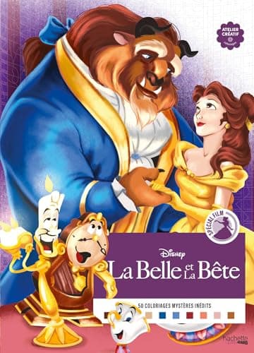 Coloriages mystères Spécial film - La Belle et la Bête
