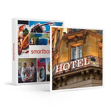 Smartbox - Coffret Cadeau Couple - Séjour Romantique de 3 Jours en hôtel étoilé - idée Cadeau - 2 Nuits avec Petit-déjeuners pour 2 Personnes