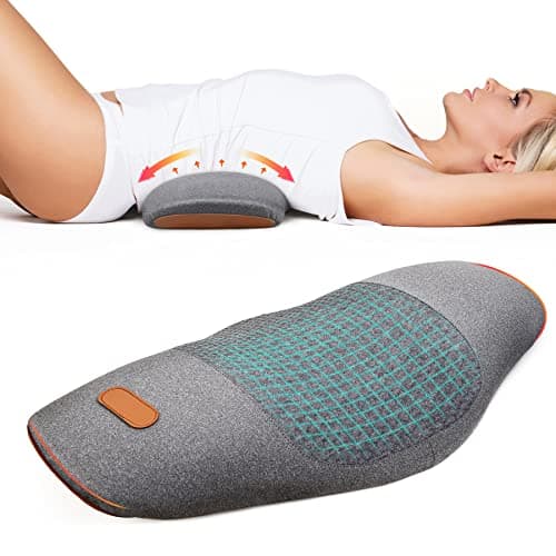 Cozyhealth Coussin de soutien lombaire pour dormir, en mousse à mémoire de forme, pour soulager la douleur dans le bas du dos, coussin de soutien dorsal, soutien de la taille, pour dormir sur le dos
