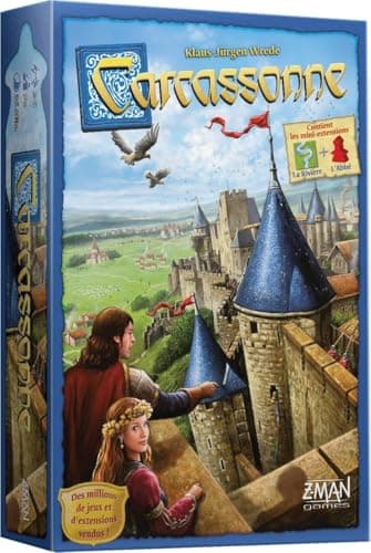 Asmodee Z-Man Games Carcassonne UNbox Now Jeu de société À partir de 7 Ans 2 à 5 Joueurs 35 Minutes