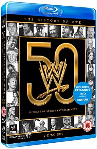 Coffret WWE : 50 Years of Sports [Blu-Ray]