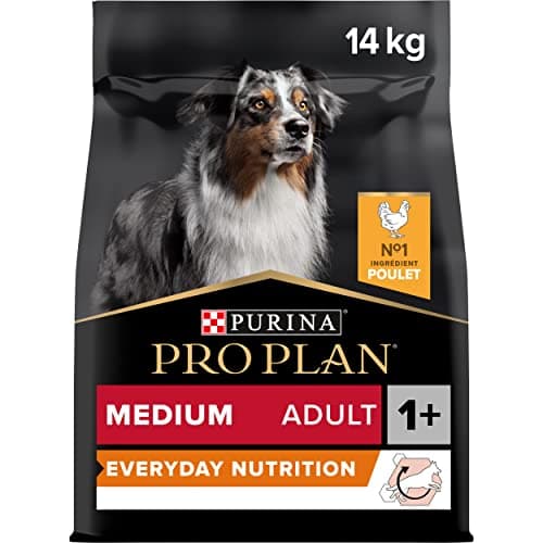 PURINA PRO PLAN | Medium Adult 1+ Everyday Nutrition | Riche en Poulet | Croquettes | Chien | Sac de 14kg