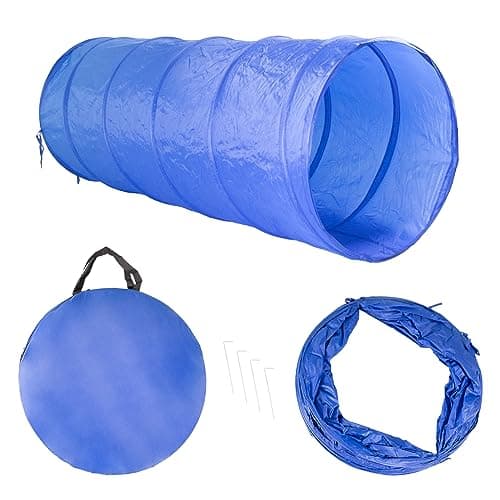 NATIV Tunnel de dressage pour chien, entraînement d'agilité pour chien, sport canin