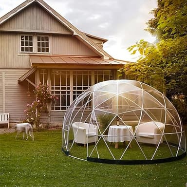 Garden Dome Igloo 3,65 * 2,2m Tentes en PVC Dome Tente de en Serre