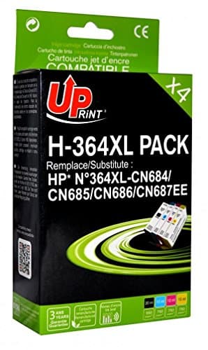 HP - CN684/5/6/7 - 1 Noir + 1 Cyan + 1 Magenta + 1 Jaune - Grande Capacit - Economique - QUALITE quivalente la cartouche d'origine - Garanties et Assistance - Le Meilleur rapport Qualit/Prix
