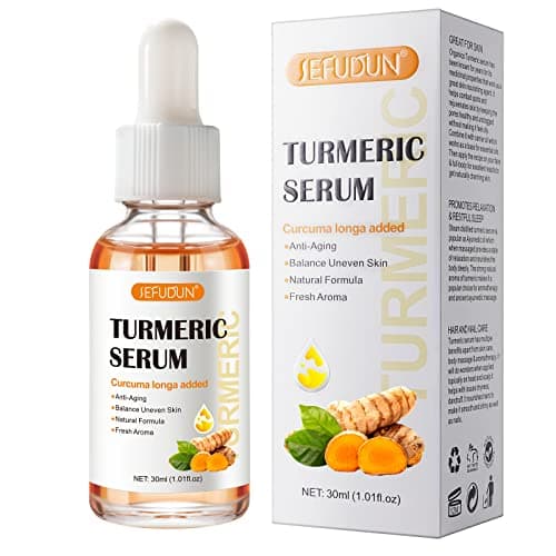 Sérum de Curcuma Pour L'élimination Des Taches Sombres, Huile de Sérum Correcteur de Taches Sombres au Curcuma Pour Le Visage et le Corps
