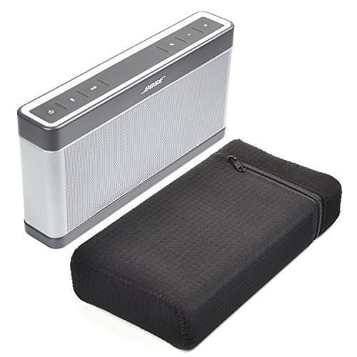 Bose SoundLink III Housse – léger et fin à résistant à l'eau Fermeture Éclair Portable Sac de transport de voyage étui de transport pour haut-parleur Bose SoundLink Bluetooth III