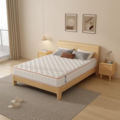 Stanew Matelas 160*200*18 en Mousse 22 cm et Mousse A Mémoire Matelas,Parfait Soutien Haute Resilience Ultra Respirante,DEWINNER Matelas réversible à Deux Faces entièrement utilisables (160*200*18)