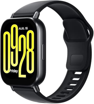 Xiaomi Redmi Watch 5 Active Écran LCD 2" avec 3 Microphones et Haut-Parleur, jusqu'à 18 Jours d'autonomie, Plus de 140 Modes Sportifs, Noir