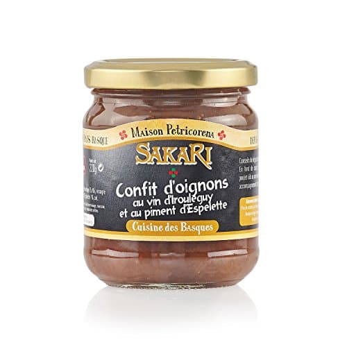 Sakari - Confit D'Oignons Au Vin D'Irouleguy Et Au Piment D'Espelette 220 G