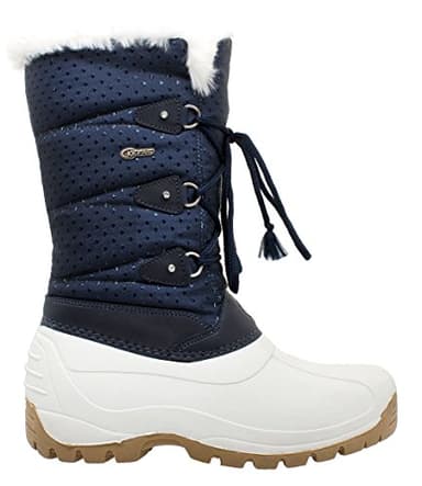 Kefas -Killiniq 3029 - Bottes de Neige Canadiennes Femme Bleu 41/42